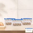 thumbnail image 1 of Sac de Rangement de Qualité Alimentaire, Fermeture Éclair, Verrou Coulissant, Sac Scellé, Sac de Rangement Réfrigéré à Fermeture Éclair, Sac Auto-Scellant, 1 of 7