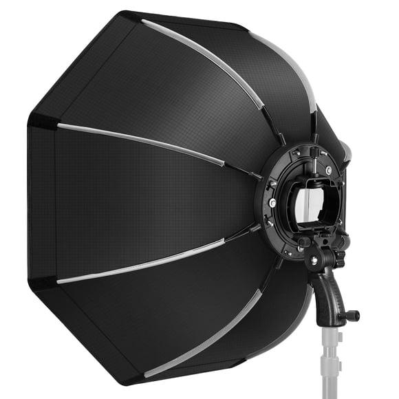NEEWER Boîte Souple Octogonale 26 Pouces/65cm à Dégagement Rapide, avec Support de Type s, Sac de Transport Compatible avec NEEWER TT560 NW561 NW600 NW620 NW700 NW-670