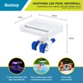 thumbnail image 2 of Bestway Piscine hors Terre Cascade Relaxante avec 7 DEL Colorées, 2 of 12
