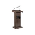 thumbnail image 3 of National Public Seating 800X-RW Oklahoma Sound Orator Lectern, Ribbonwood, 3 of 6