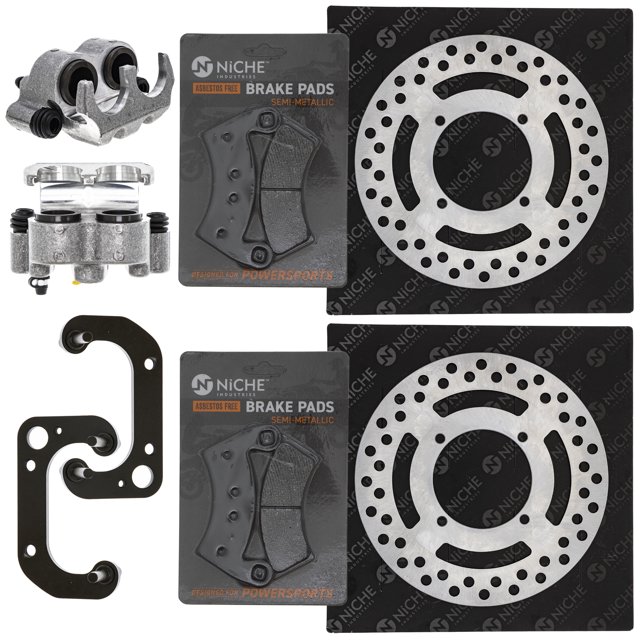 Niche Trousse de Plaquettes d'Étrier de Frein avant pour Polaris Ranger EV 1911284 5244314 UTV MK1007970