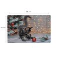 thumbnail image 2 of Plastic Placemat Playful Cat - Set of 12, 2 of 3