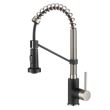 Kraus Bolden 18" Commercial Single Handle Kitchen Faucet w/ Pull Down Sprayhead