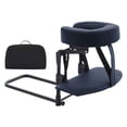 thumbnail image 2 of Xuanheng Desktop and Home Mattress Massage Kit Multi Function Eye Surgery Recovery Professional Comfortable with Storage Bag for Salon gray blue, 2 of 8