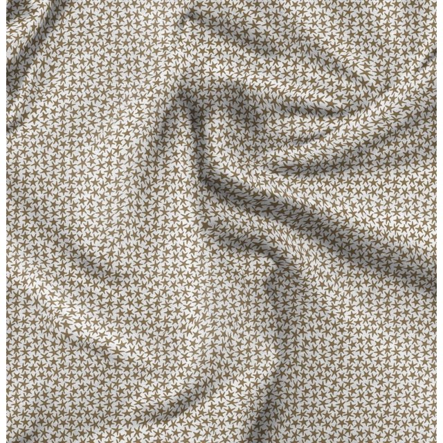 Soimoi Rayon Fabric Stars Star Print Fabric by the Yard 56 Inch Wide