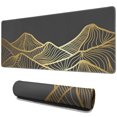 thumbnail image 1 of "Mountain Inspired Large Extended Gaming Mouse Pad: Premium Stitched Edges, Stable (31.5x11.8 Inch) Mat for Gaming, Office & Home Use", 1 of 7
