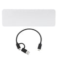 thumbnail image 2 of M.2 NGFF SSD Hard Drive Enclosure, 10Gbps High Speed  B Key USB3.1 Type C, Compatible with  7 8 8.1 10 11, Linux, OS X, for 3D Games, 4K Videos, HIFI Music, 2 of 7