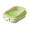 thumbnail image 3 of Toilette pour Chaton Bac à Litière pour Chats Bassin pour Chat Bassin Anti-Chat Toilette pour Chat Vert, 3 of 9