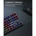 thumbnail image 3 of AUKEY Clavier de Jeu Mécanique TKL avec Commutateurs RVB et Rouges, Clavier Filaire à 87 Touches avec Anti-Ghosting et Logiciel de Jeu pour PC et Mac KM-G14, 3 of 6