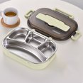 thumbnail image 2 of Stainless Steel Bento Lunch Box Thermal Insulation Bento 4 Cells Lunch Box Tableware Set Portable Lunch Box Student Lunch Box Bento Lunch Box Stainless Steel Bento Stainless Steel Lunch Box, 2 of 4