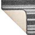 thumbnail image 3 of 2x4' Linden Grey Tufted Stripe Floormat, 3 of 5