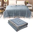 thumbnail image 1 of Anti-Static Fuzzy Soft Blanket Microfiber Knitted Throw Blanket 50 X 60 Inch Warm & Cozy Decorative Throw Blankets With Tassels Fancy Throw Blankets for Couch Textured Solid Soft Knit Blanket, 1 of 9