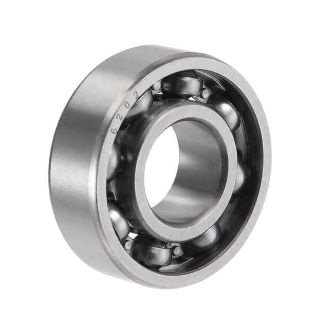 Roulements à Billes à Gorge Profonde Uxcell, Type Ouvert CN, Acier au Chrome 15x35x11 mm