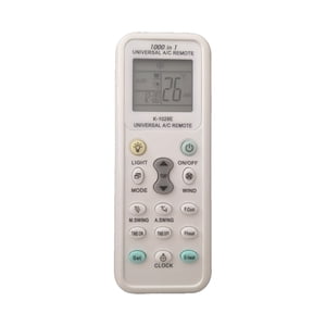1Pc Universel Air Contrôleur de conditoner Air Conditionnement pour le bureau intérieur sans batterie sans batterie
