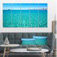 thumbnail image 1 of Blue Benidorm Levante Beach - Seascape Canvas Art Print, 1 of 3