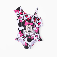 thumbnail image 1 of Disney Disney Mickey and Friends Toddler Girl Leopard print off-shoulder ruffle swimsuit, 1 of 7