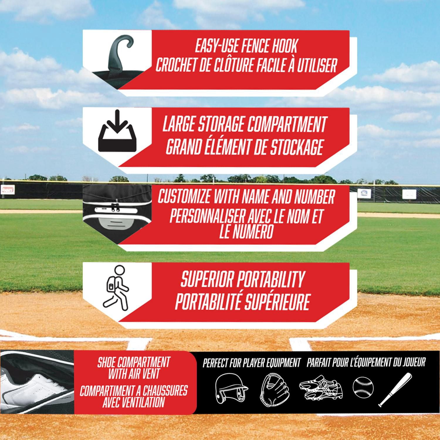 Future Stars Baseball Equipment Backpack