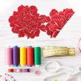 thumbnail image 2 of Multipurpose Sewing Patch Decorative Flower Designed Garment Patch Clothing Decor, 2 of 7