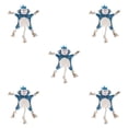 thumbnail image 3 of serony Polyester Stylish Dog Toy Durable And Easy To Clean For Busy Pet Owners Made Of Polyester Dog Toys monkey 5Set, 3 of 6