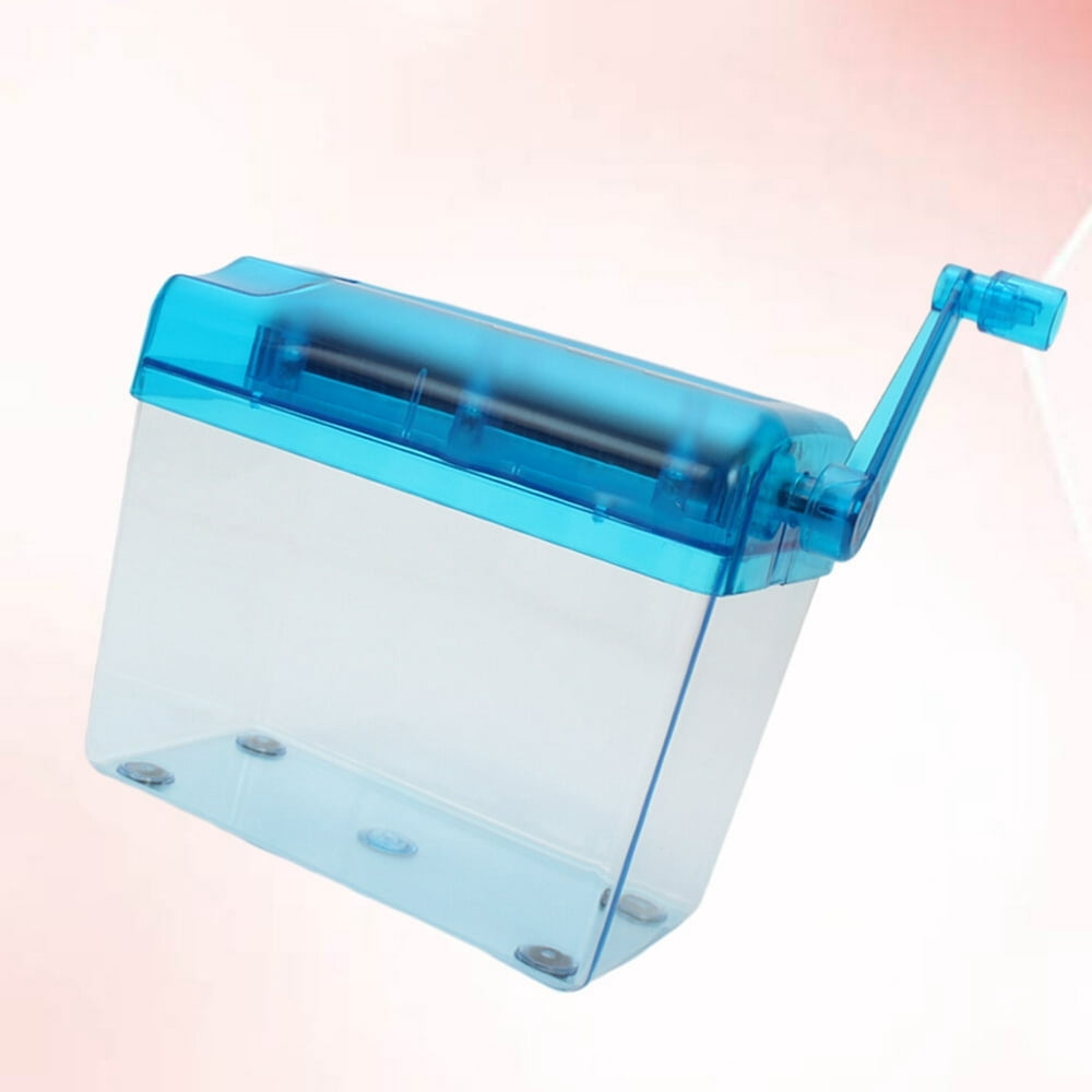 SNNROO 1pc A6 Paper Mini Manual Paper Shredder Desktop Paper Cutter Manual Shredder Paper Cutter for School Office Home
