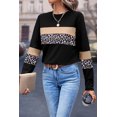 thumbnail image 1 of a.Jesdani Stylish Leopard Tee - Versatile, Long-Sleeve, Must-Have, 1 of 1