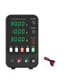 thumbnail image 1 of Adjustable DC Power Supply 30V 10A 60V 5A Lab Bench Power Source Stabilized Power Supply Voltage Regulator Switch ,Easy to Use, 1 of 6