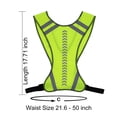 thumbnail image 2 of Gilet Réfléchissant Équipement de Course, Gilets de Sécurité Réfléchissants Légers, 2 of 5
