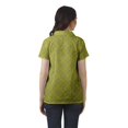 thumbnail image 4 of Moomaya Chemise Tunique Style Enveloppant pour Femmes en Coton Décontracté Col Classique Boutonné, 4 of 6