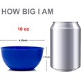 thumbnail image 4 of GHSDFBB 9 Pack 10 Ounce Plastic Bowls, Small Plastic Bowls, 4 of 6