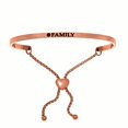 thumbnail image 1 of Intuitions Bracelet Carré en Satin d'Acier Inoxydable pour Famille, 7 Pouces, 1 of 1