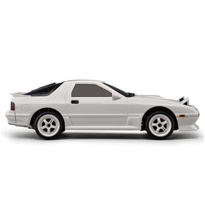 Sport Racing 1:18 RC Voiture de drift – 2,4 GHz 2WD Télécommande – 10km/h Haute vitesse – LED Lumières – Batterie rechargeable – Pour les enfants & Adultes – Couleur & #160;: LD1802 blanc