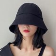thumbnail image 3 of YAOBAMM Summer Hat Women Hat Block Sunlight Large Brim Protection All Match Foldable Spring Summer Outdoor Sport Fisherman Hat, 3 of 7