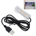 thumbnail image 4 of Fish  USB Light, Widely Use Aquarium USB Light Convenient Lightweight Plastic  For Aquatic Plants Landscape Green,Red,Yellow,Blue, 4 of 8