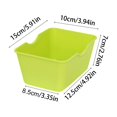 thumbnail image 3 of Kyursd Summer Home/Kitchen Organizers and Storage Special Offer！Mini Cute Candy Color Jewelry Box Office Desk Miscellaneous Sorting Storage Box Storage Box, 3 of 6
