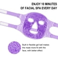 thumbnail image 3 of FcBaudy Ice Pack Cold Face Eye And Masks Reduce Face Puff Dark Circles Reusable Cold Hot Gel Face Eye Mask Suitable For Women Facial SPA Ice Face Mask For Sleeping60ML Masks and eye patch, 3 of 4