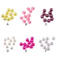 thumbnail image 3 of ZheElen 400 Pieces/Set Necklace Hairband Artificial Pearl Bangle Simulation Fake Pearls Jewelry DIY Crafting Handicraft Yellow Beige, 3 of 6