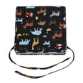 thumbnail image 1 of GROWTH Seat for Dining Table, Chair Increasing Cushion with Straps for Kids Car Animal Black, 1 of 9
