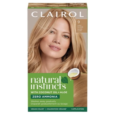 Clairol Natural Instincts Demi-Permanent Hair Color, Vegan Hair Dye, Made with coconut oil and aloe vera