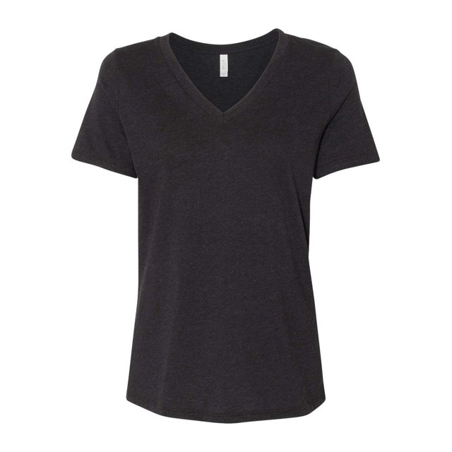Bella Canvas 6405 Missy Jersey T-Shirt à Manches Courtes à Col en V, 2TG