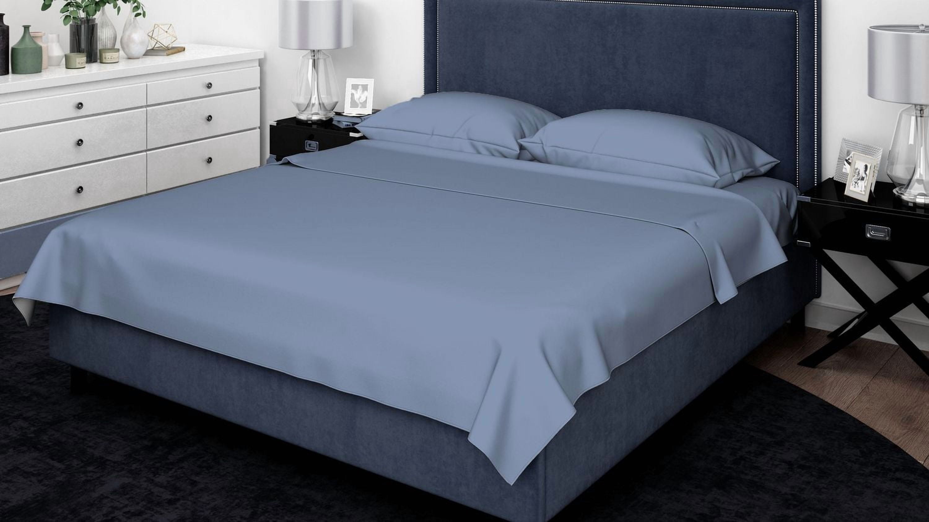 Johnson Home 400 TC Bed Sheet Set - Egyptian Cotton Sheets