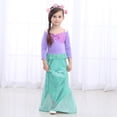 thumbnail image 2 of Déguisement de Princesse Mermaid pour Filles, Cosplay, Fête, avec Accessoires, 2 of 6