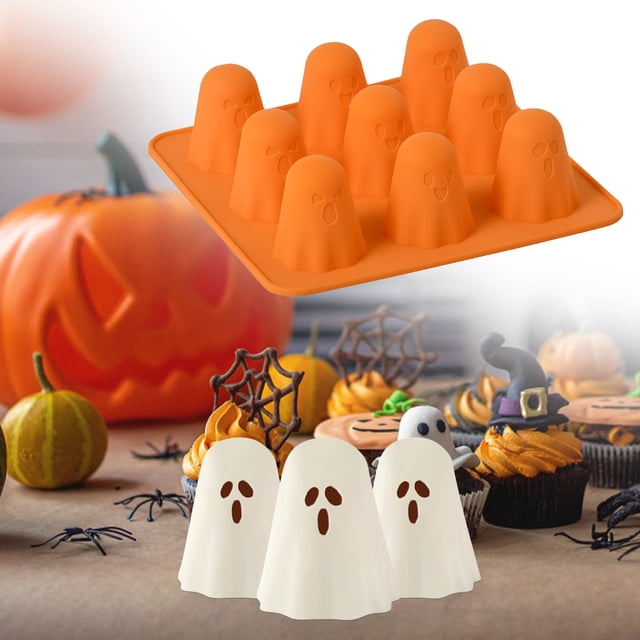 EGNMCR Kitchen Gadgets, Kitchen Accessories, Kitchen Utensils, Kitchen Tool Ghost Silicone Mould Ghost Mold