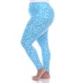 thumbnail image 2 of White Mark Leggings Léopard Ultra Doux pour Femmes, 2 of 5