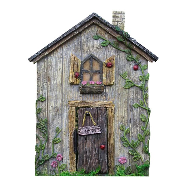Miniature Fairy Door Hobbit Pixie Elf Tree Garden Gnome Decor FAST Ornament