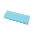 thumbnail image 2 of Amzcrzy Desk Organizer Pencil Storage Student Organizer Pen Pouch Pencil Case Translucent Frosted Stationery Case College Essentials Pencil Box Classroom Organization Office Organization, 2 of 5