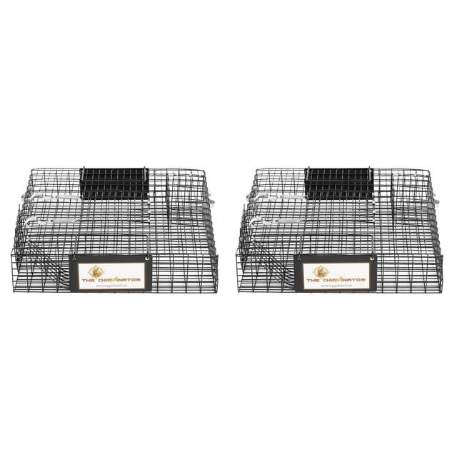 Rugged Ranch CHPTO Piège à Tamia en Métal à 2 Portes (Lot de 2)