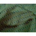 thumbnail image 4 of oneOone Silk Tabby Fabric Geometric Block Print Fabric By The Yard 42 Inch Wide, 4 of 4