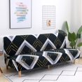 thumbnail image 1 of CHOK 2024 Futon Slipcover Armless Sofa Covers Stretch Sofa Bed Slipcover Protector Elastic (Light Gray Animal), 1 of 8