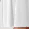 thumbnail image 4 of Robes pour Préadolescente à Manches Longues, Évasées à Étages, Coupe Trapèze, Robes Soleil, Robe Chic, Robe Blanche, Robe de Mariage pour Filles, 4 of 8