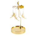 thumbnail image 1 of GUOOL Golden Rotating Candle Holder Holder Home Candlestick Centerpieces Wedding Table Elf B, 1 of 9